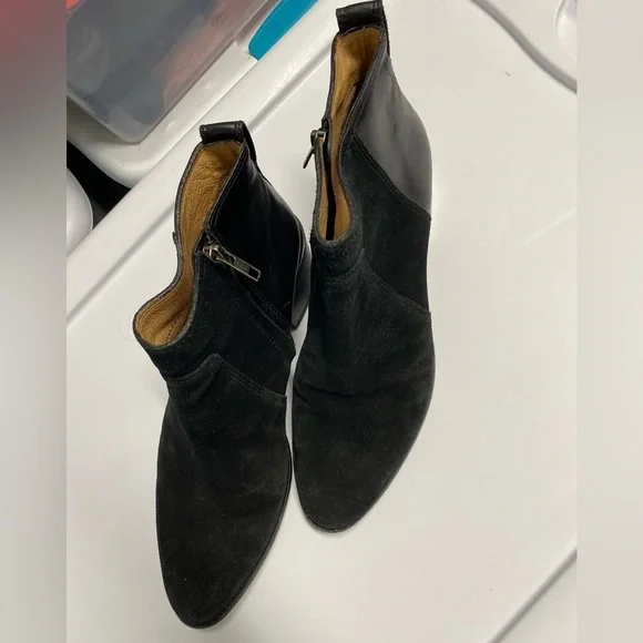 Madewell Asher Suede Leather bootie